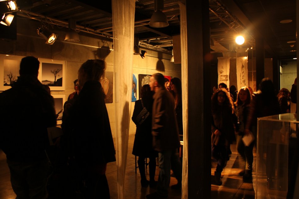People at event